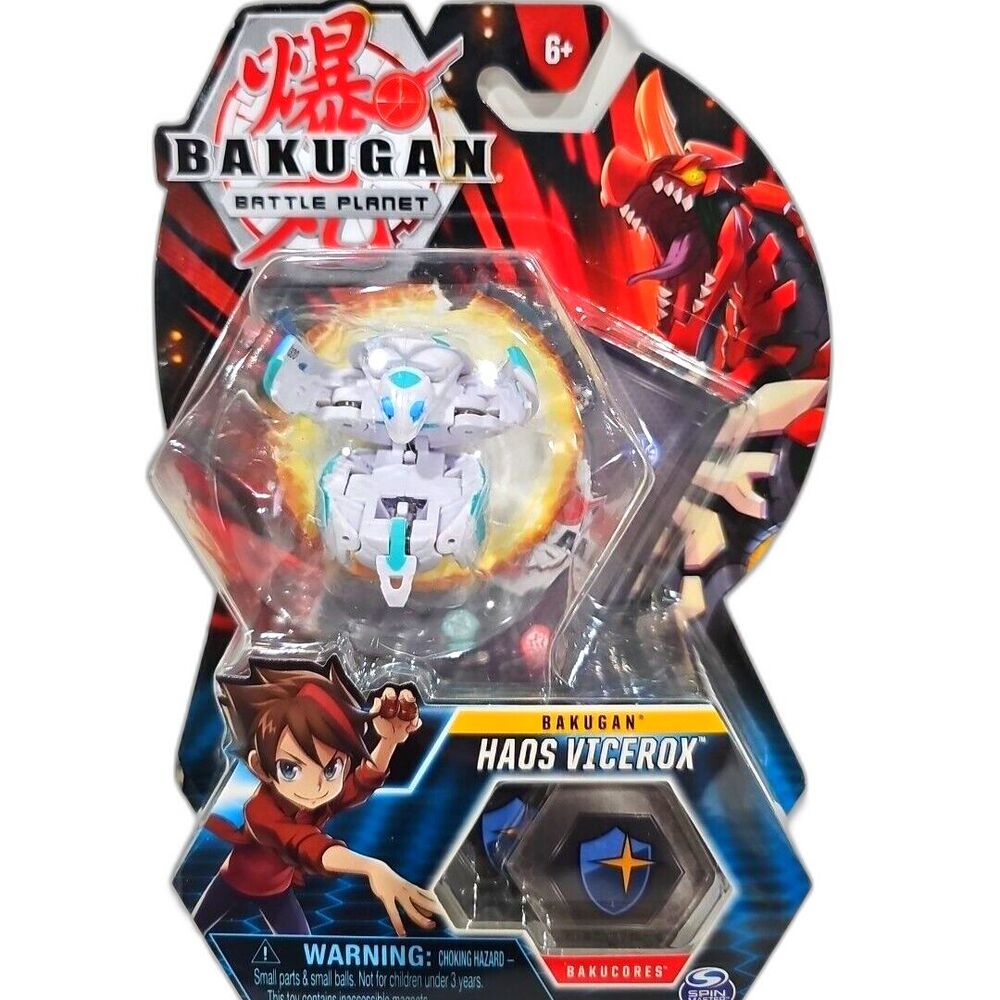 Bakugan Battle Planet, Haos Vicerox, Transforming Action Figure - New Sealed
